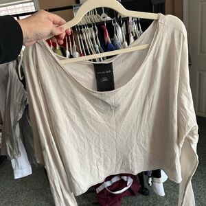 Studiob3 Cream Women's Crop Top